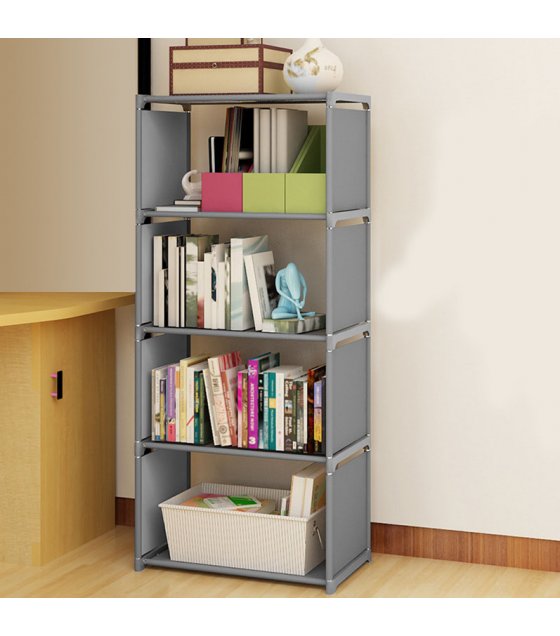 HD630 - 4 Cube Bookcase Corner Rack Storage Stand